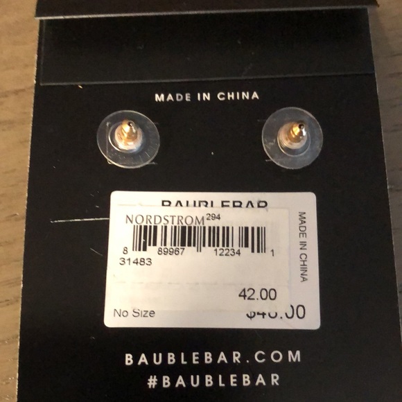 Never worn Bauble Bar earrings - Picture 3 of 3